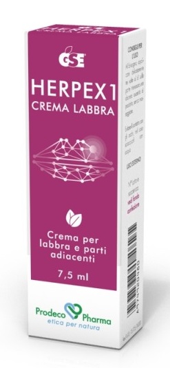 GSE HERPEX 1 CREMA LABBRA 7,5 ML  - Pharmaleader