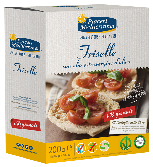 PIACERI MEDITERRANEI FRISELLE 200 G - Pharmaleader