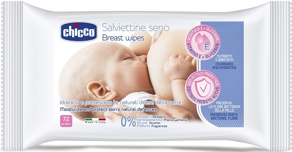 CHICCO SALVIETTE DETERGENTI PER IL SENO 72 PEZZI - Pharmaleader