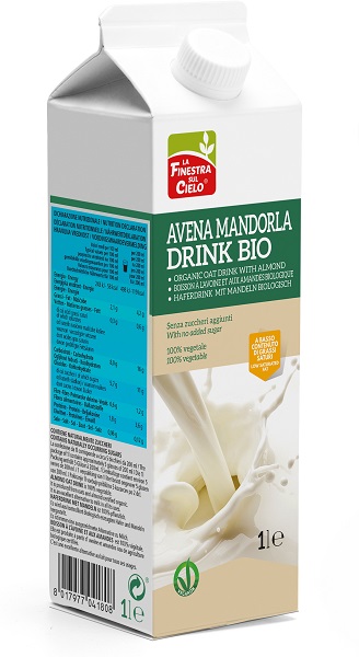 BEVANDA AVENA CON MANDORLA BIO 1 LITRO - Pharmaleader