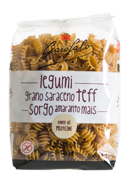 GAROFALO RADIATORI PASTA SENZA GLUTINE LEGUMI E CEREALI 400 G - Pharmaleader