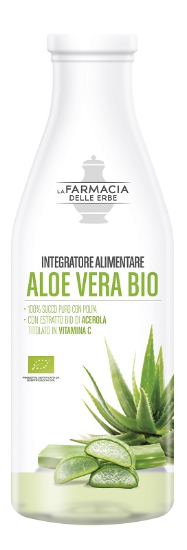 FARMACIA DELLE ERBE ALOE VERA SUCCO PURO BIO 1000 ML - Pharmaleader