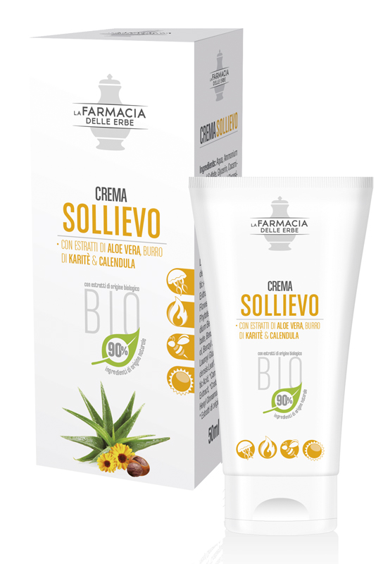 FARMACIA DELLE ERBE CREMA SOLLIEVO ALOE BIO 50 ML - Pharmaleader