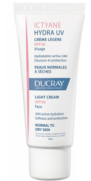 ICTYANE HYDRA UV CREMA VISO 40 ML DUCRAY - Pharmaleader