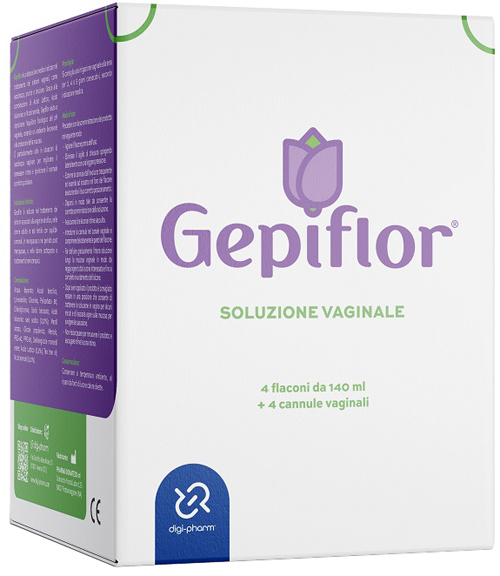 SOLUZIONE VAGINALE GEPIFLOR 4 FLACONI DA 140 ML - Pharmaleader