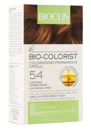 BIOCLIN BIO COLORIST 5,4 CASTANO CHIARO RAME - Pharmaleader