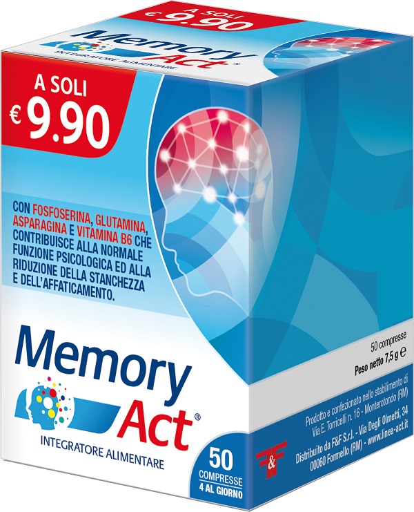 MEMORY ACT 50 COMPRESSE - Pharmaleader
