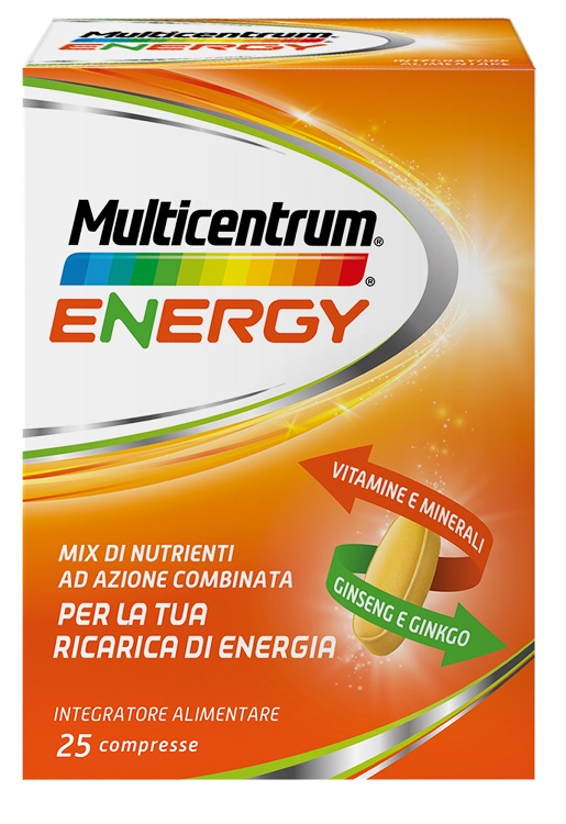 MULTICENTRUM MC ENERGY 25 COMPRESSE - Pharmaleader