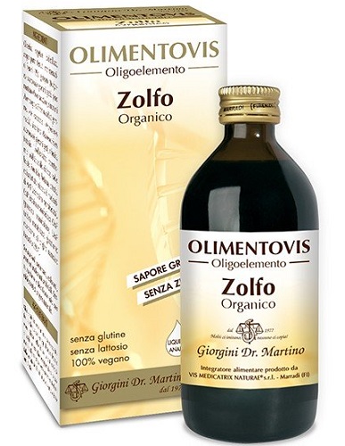 ZOLFO ORGANICO OLIMENTOVIS 200 ML - Pharmaleader
