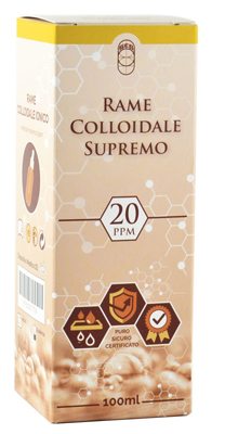 RAME COLLOIDALE SUPREMO 20PPM 100 ML - Pharmaleader