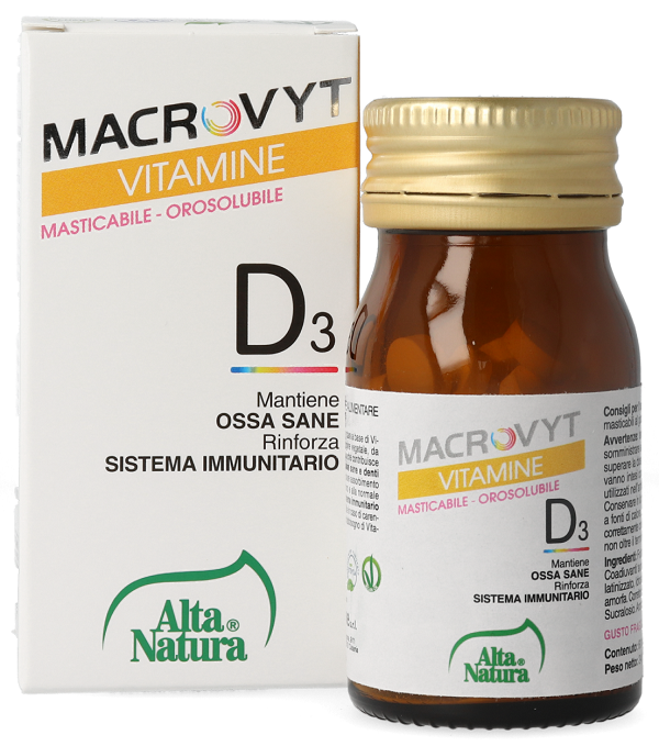 MACROVYT VITAMINA D3 VEG 60 COMPRESSE OROSOLUBILI - Pharmaleader