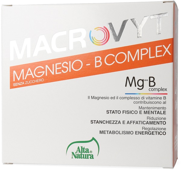 MACROVYT MAGNESIO B COMPLEX 18 BUSTINE - Pharmaleader