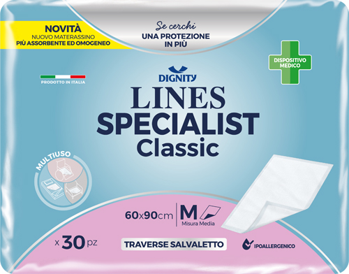 TRAVERSA LINES SPECIALIST CLASSIC 60X90CM TP 30 PEZZI - Pharmaleader
