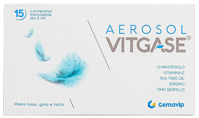 VITGASE AEROSOL 15 FLACONCINI 5 ML - Pharmaleader