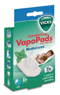VICKS VAPOPADS MENTHOL SCENT 7 PEZZI - Pharmaleader