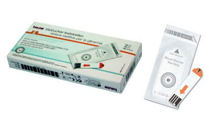 STRISCE MISURAZIONE GLICEMIA BEURER PER GLUCOMETRO GL44/GL50/GL50EVO IN FOIL 25 PEZZI - Pharmaleader