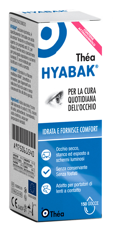 HYABAK SOLUZIONE OFTALMICA 5 ML - Pharmaleader