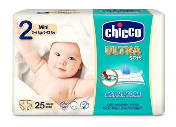 CHICCO PANNOLINO ULTRA CHICCHO MINI 25 X 10 - Pharmaleader