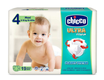 CHICCO PANNOLINO ULTRA CHICCHO MAXI 19 X 10 - Pharmaleader