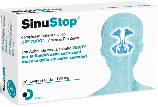 SINUSTOP 20 COMPRESSE DA 1190 MG - Pharmaleader