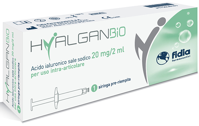 SIRINGA HYALGANBIO INTRA-ARTICOLARE 20MG 2 ML - Pharmaleader