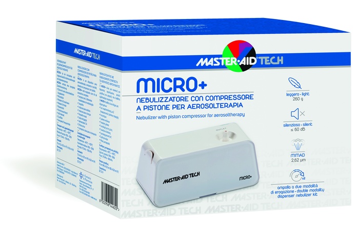 NEBULIZZATORE PISTONE MASTER-AID TECH MICRO+ - Pharmaleader