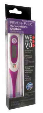 TERMOMETRO DIGITALE FLESSIBILE WECAREYU FEVER FLEX TERM 1 PEZZO - Pharmaleader