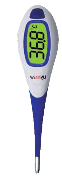 TERMOMETRO FLEX DISPLAY COLORE WECAREYU FEVER FAST 1 PEZZO - Pharmaleader