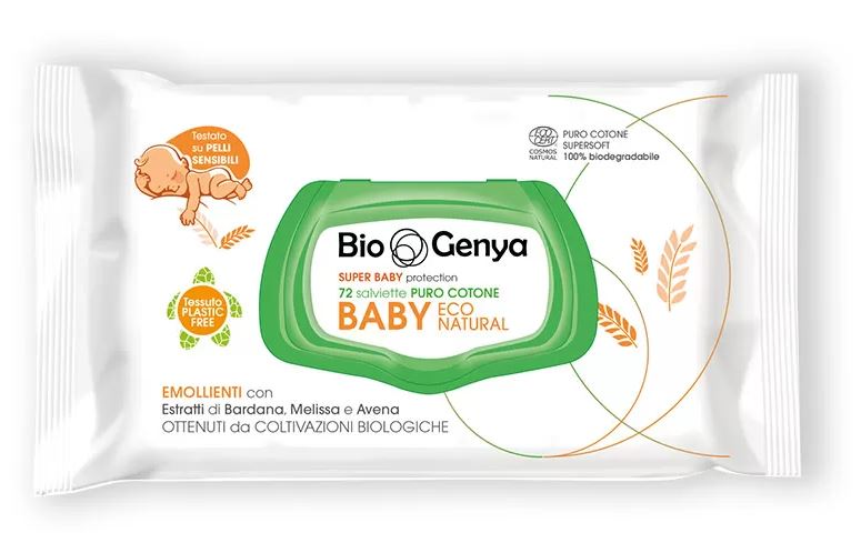 BIOGENYA ECO NATURAL BABY COTONE 72 PEZZI - Pharmaleader