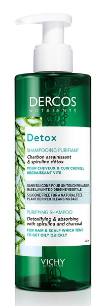 DERCOS NUTRIENTS SHAMPOO DETOX 250 ML - Pharmaleader