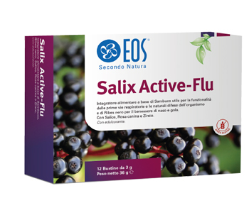 EOS SALIX ACTIVE-FLU 12 BUSTINE GUSTO ARANCIO - Pharmaleader