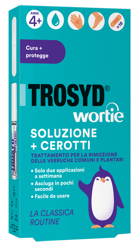 TROSYD WORTIE SOLUZIONE + CEROTTI - Pharmaleader