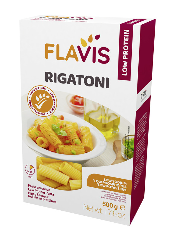 FLAVIS RIGATONI APROTEICI 500 G - Pharmaleader