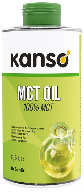 KANSO MCT OIL 100% OLIO DI ACIDI GRASSI 500 ML - Pharmaleader