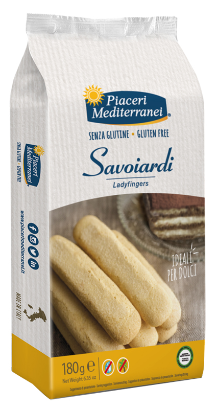 PIACERI MEDITERRANEI SAVOIARDI 180 G - Pharmaleader