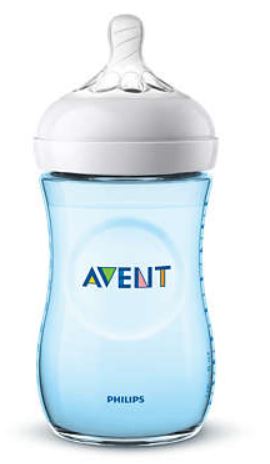 AVENT BIBERON NATURAL PP 330ML AZZURRO SINGLE PACK - Pharmaleader