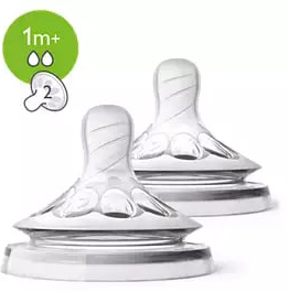 AVENT 2 TETTARELLE NATURAL FLUSSO LENTO 2 FORI - Pharmaleader