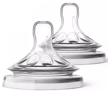 AVENT 2 TETTARELLE NATURAL FLUSSO ABBONDANTE 4 FORI - Pharmaleader