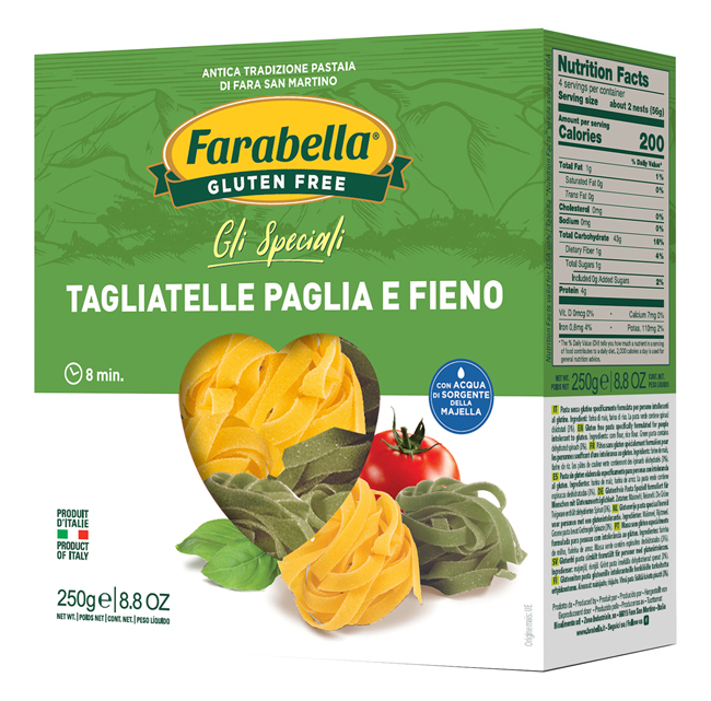 FARABELLA TAGLIATELLE PAGLIA FIENO 250 G - Pharmaleader