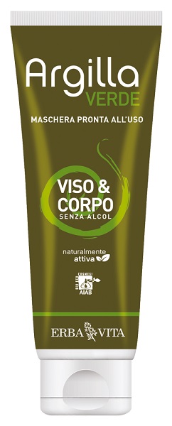 ARGILLA VERDE MASCHERA PRONTA 250 ML - Pharmaleader