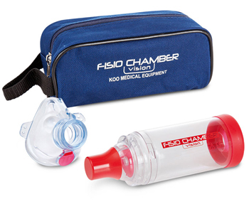 FISIOCHAMBER VISION PLUS INFANT CAMERA DI INALAZIONE ANTI STATICA CON MASCHERA PANDA - Pharmaleader