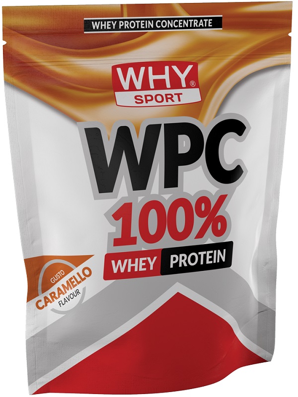 WHYSPORT WPC 100% WHEY CARAMELLO 1 KG - Pharmaleader