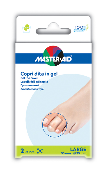 COPRI DITA MASTER-AID FOOTCARE IN GEL LARGE 2 PEZZI C2 - Pharmaleader