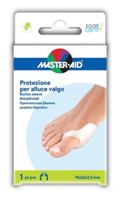 PROTEZIONE IN GEL MASTER-AID FOOTCARE PER ALLUCE VALGO 1 PEZZO D6 - Pharmaleader