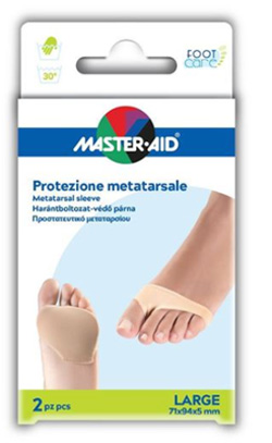 PROTEZIONE IN GEL E TESSUTO MASTER-AID FOOTCARE PER METATARSO LARGE 2 PEZZI G3 - Pharmaleader