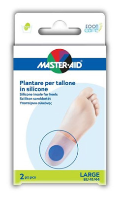 TALLONIERA IN DUE TIPOLOGIE DI SILICONE MASTER-AID FOOTCARE LARGE 2 PEZZI F4 - Pharmaleader