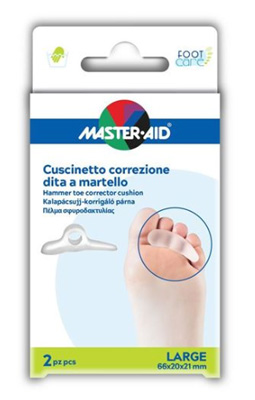 CORRETTORE DITA A MARTELLO MASTER-AID FOOTCARE LARGE 2 PEZZI C13 - Pharmaleader