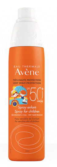 EAU THERMALE AVENE SOLARE SPRAY BAMBINO SPF 50+ 200 ML NUOVA FORMULA - Pharmaleader