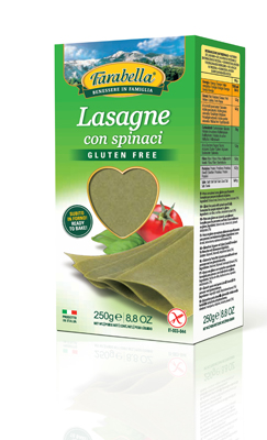 FARABELLA I REGIONALI LASAGNE CON SPINACI 250 G - Pharmaleader