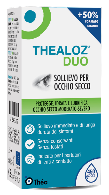THEALOZ DUO SOLUZIONE OFTALMICA FLACONE 15 ML - Pharmaleader